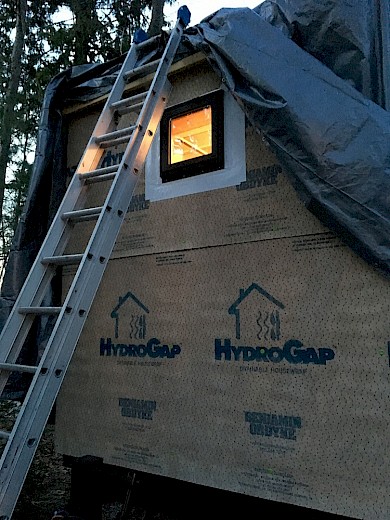 Inline window installed